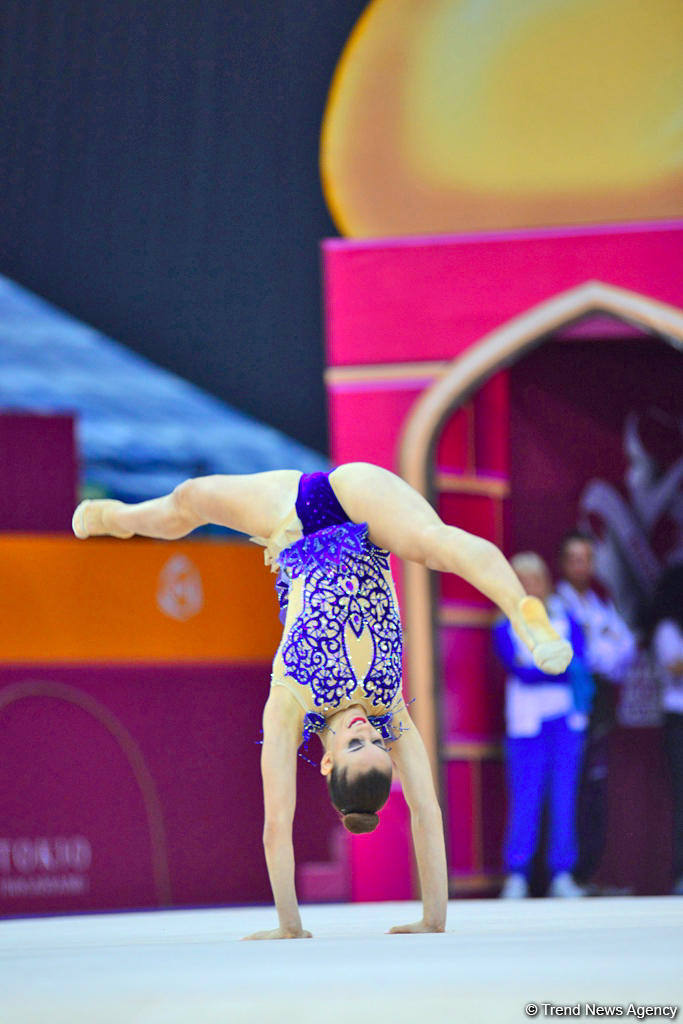 2nd day of 37th Rhythmic Gymnastics World Championships kicks off in Baku (PHOTO)