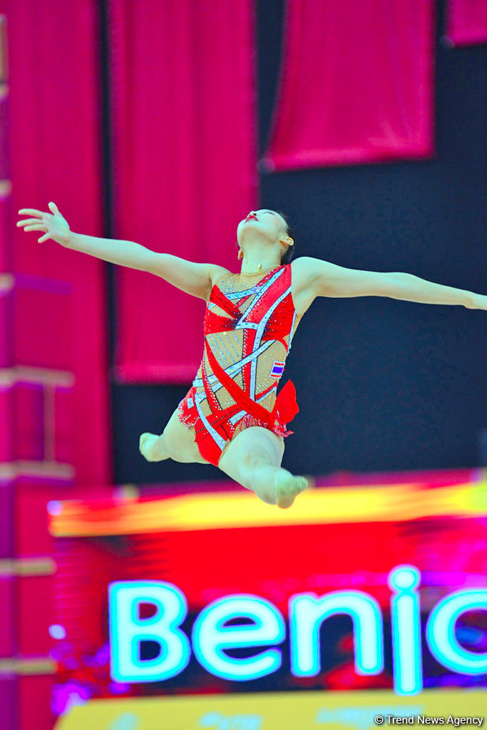2nd day of 37th Rhythmic Gymnastics World Championships kicks off in Baku (PHOTO)