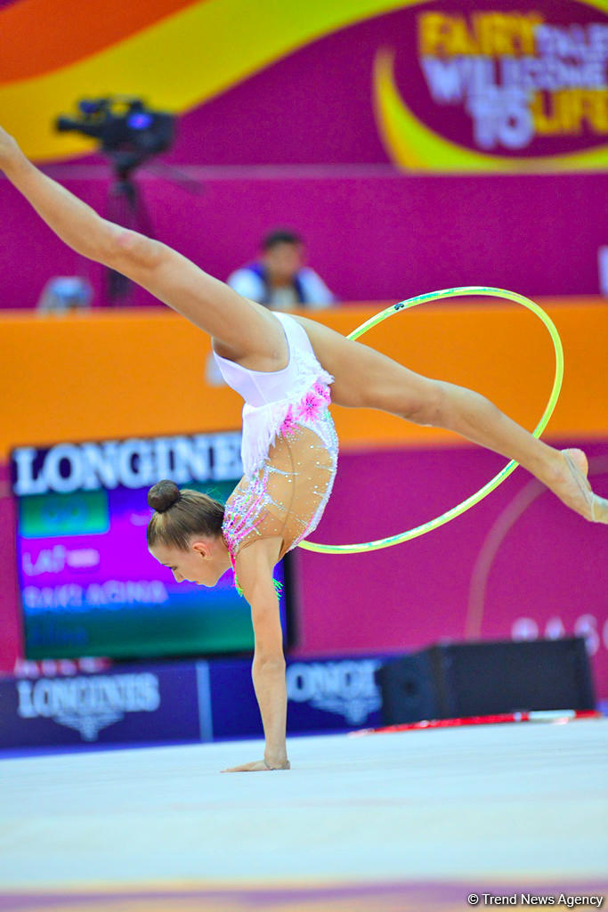 2nd day of 37th Rhythmic Gymnastics World Championships kicks off in Baku (PHOTO)