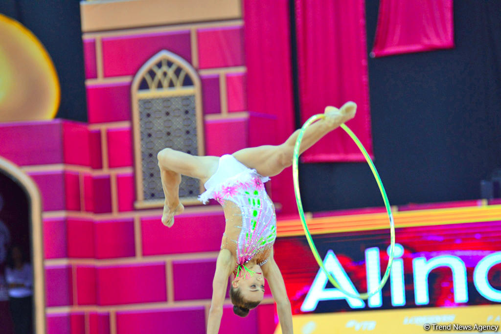 2nd day of 37th Rhythmic Gymnastics World Championships kicks off in Baku (PHOTO)
