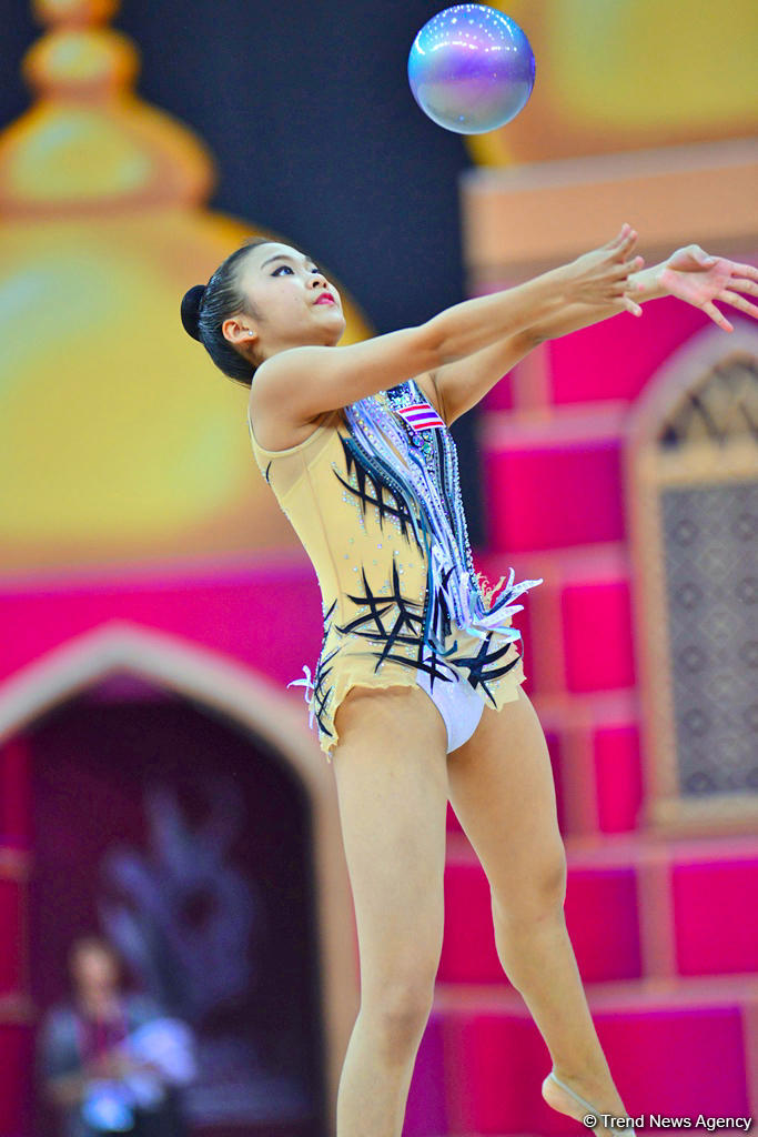 2nd day of 37th Rhythmic Gymnastics World Championships kicks off in Baku (PHOTO)