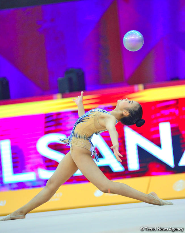 2nd day of 37th Rhythmic Gymnastics World Championships kicks off in Baku (PHOTO)