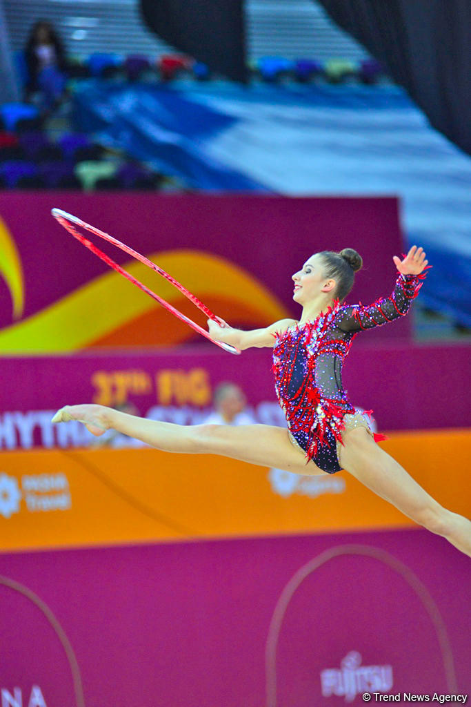 2nd day of 37th Rhythmic Gymnastics World Championships kicks off in Baku (PHOTO)