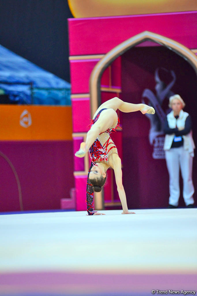 2nd day of 37th Rhythmic Gymnastics World Championships kicks off in Baku (PHOTO)