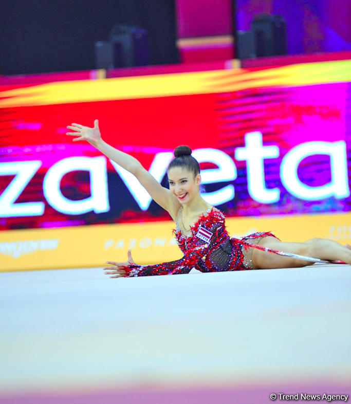 2nd day of 37th Rhythmic Gymnastics World Championships kicks off in Baku (PHOTO)