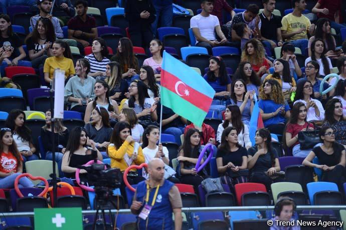 Finals of 37th Rhythmic Gymnastics World Championships kick off in Baku (PHOTO)