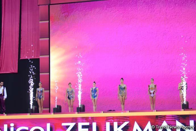 Finals of 37th Rhythmic Gymnastics World Championships kick off in Baku (PHOTO)