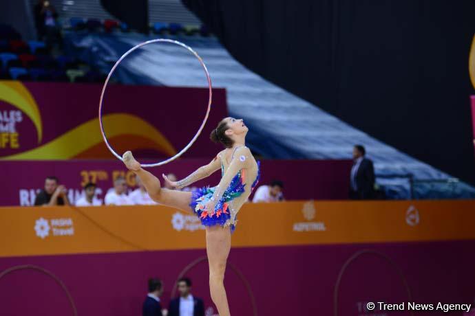 Finals of 37th Rhythmic Gymnastics World Championships kick off in Baku (PHOTO)