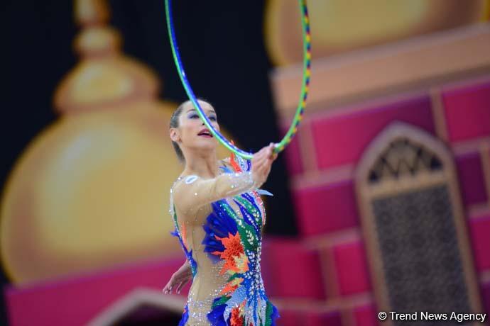 Finals of 37th Rhythmic Gymnastics World Championships kick off in Baku (PHOTO)
