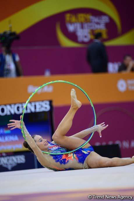 Finals of 37th Rhythmic Gymnastics World Championships kick off in Baku (PHOTO)