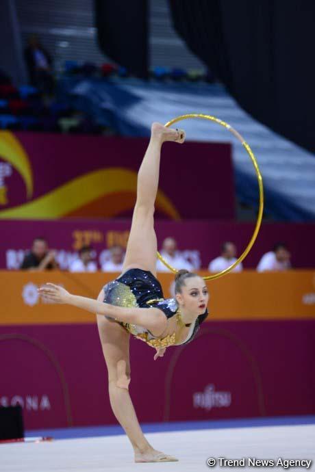 Finals of 37th Rhythmic Gymnastics World Championships kick off in Baku (PHOTO)