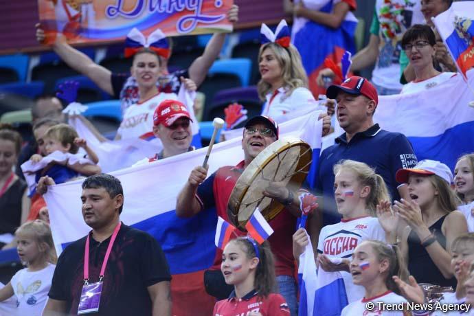 Finals of 37th Rhythmic Gymnastics World Championships kick off in Baku (PHOTO)
