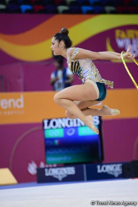 Finals of 37th Rhythmic Gymnastics World Championships kick off in Baku (PHOTO)