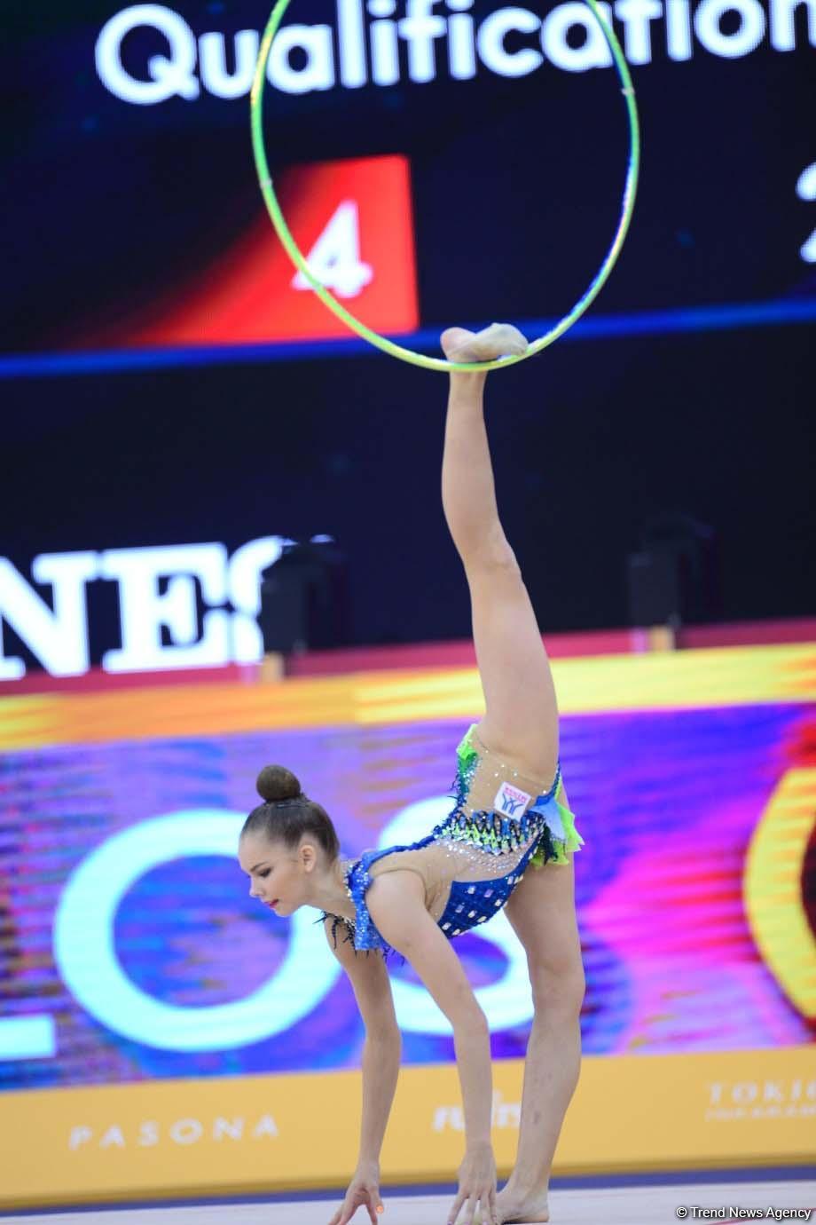 Finals of 37th Rhythmic Gymnastics World Championships kick off in Baku (PHOTO)
