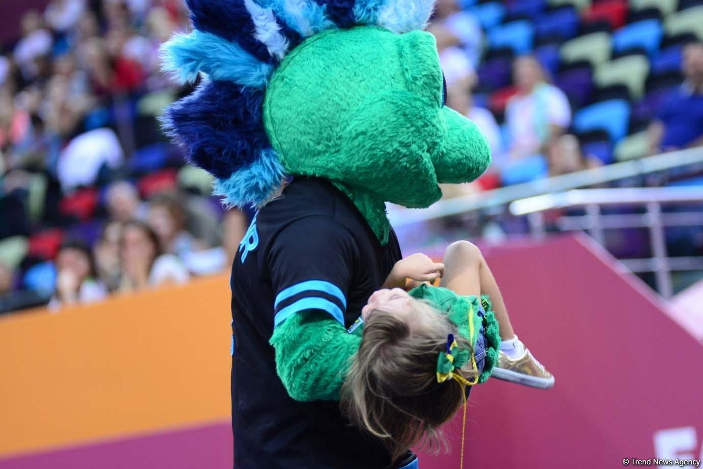 Finals of 37th Rhythmic Gymnastics World Championships kick off in Baku (PHOTO)