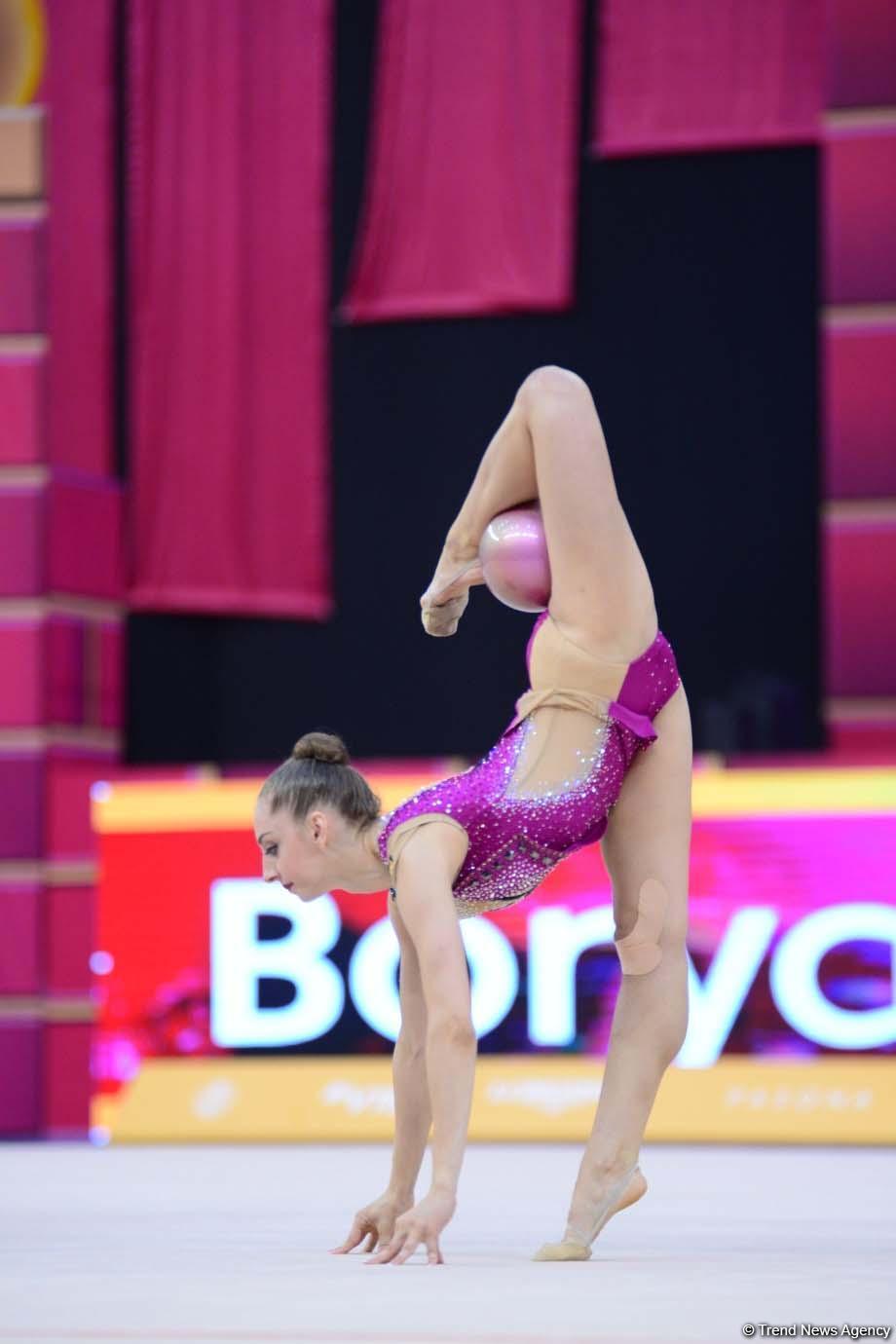 Finals of 37th Rhythmic Gymnastics World Championships kick off in Baku (PHOTO)