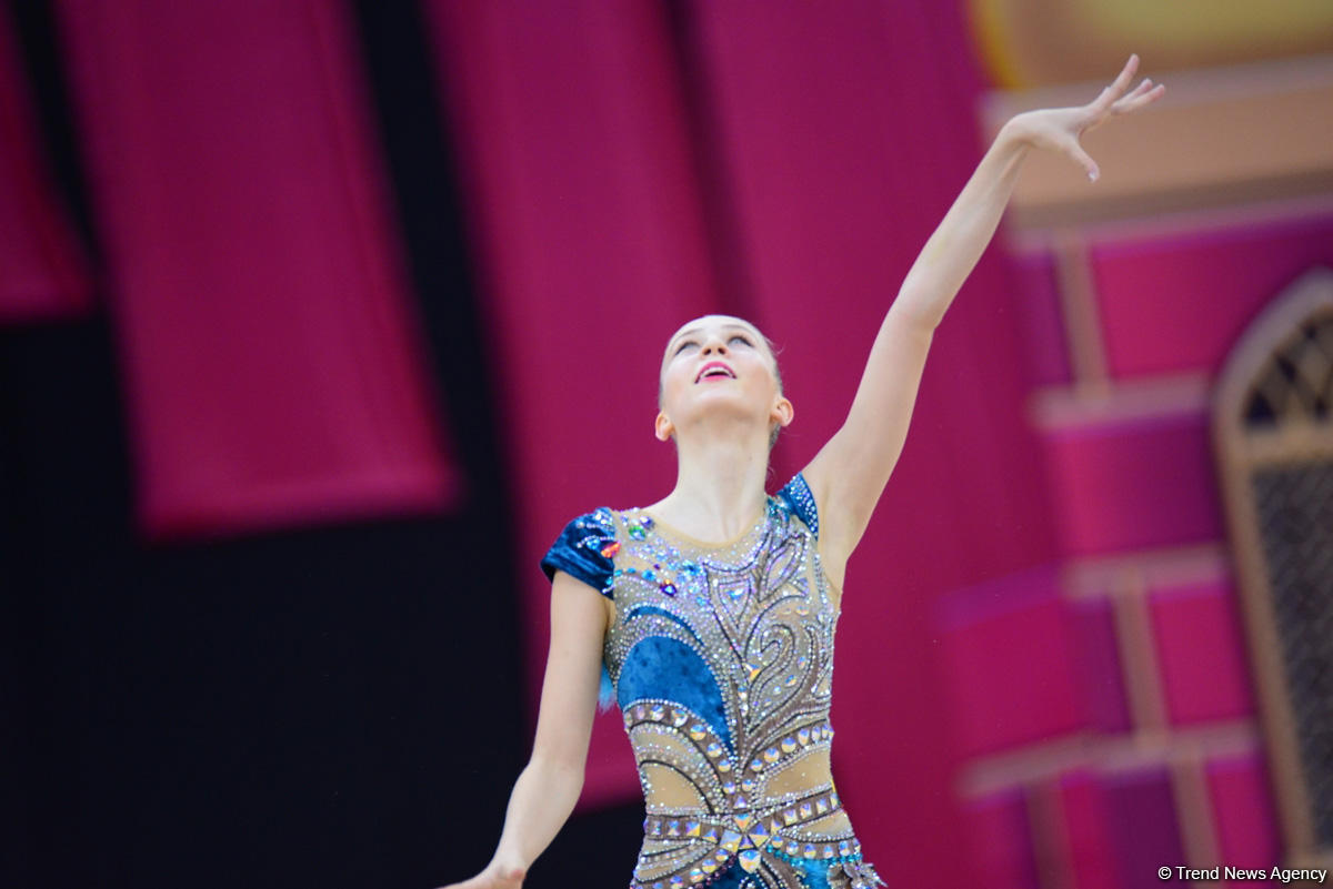 2nd day of 37th Rhythmic Gymnastics World Championships kicks off in Baku (PHOTO)