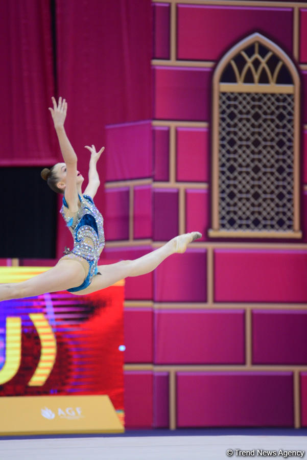 2nd day of 37th Rhythmic Gymnastics World Championships kicks off in Baku (PHOTO)