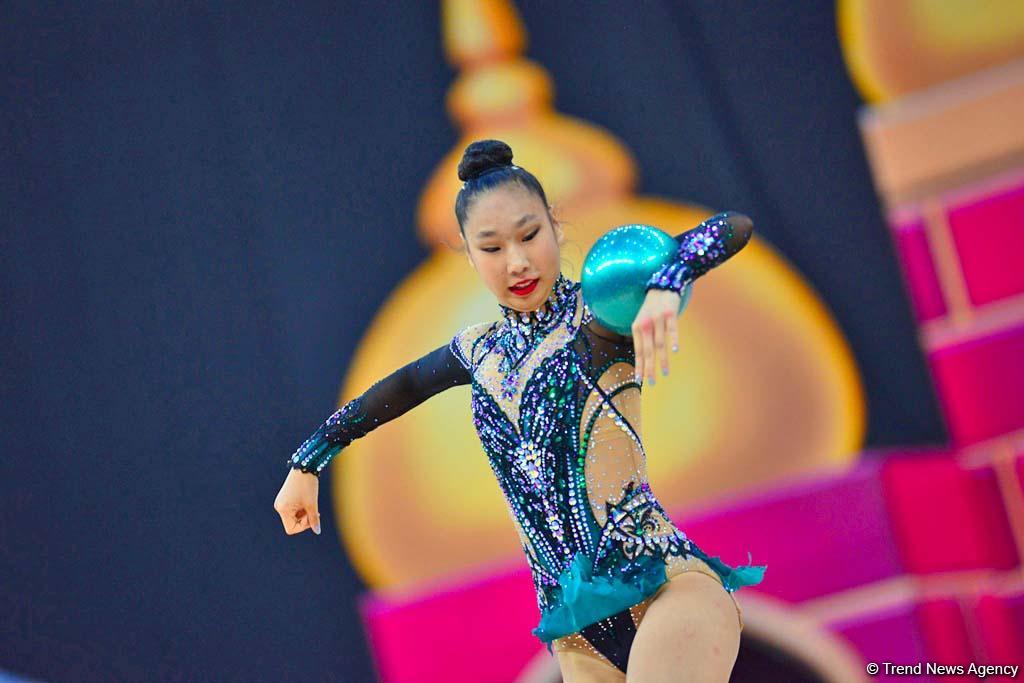 Best moments of 2nd day of Rhythmic Gymnastics World Championships in Baku (PHOTO)
