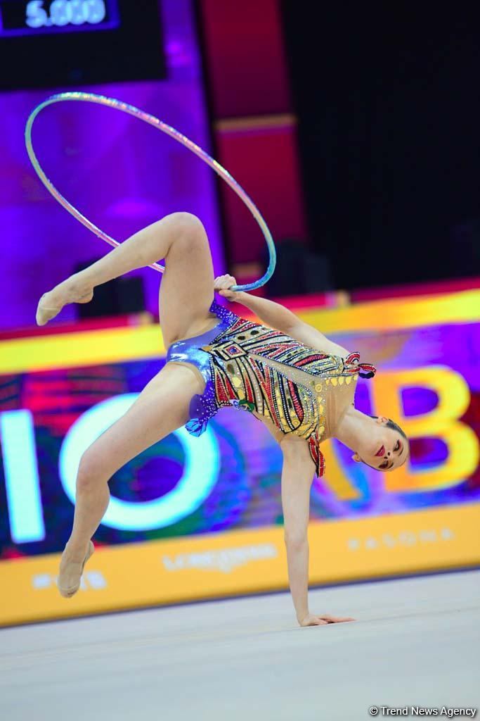 Best moments of 2nd day of Rhythmic Gymnastics World Championships in Baku (PHOTO)