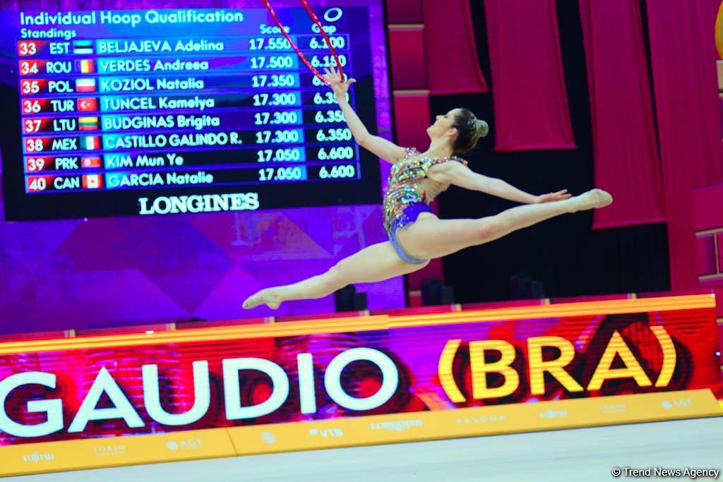 Best moments of 2nd day of Rhythmic Gymnastics World Championships in Baku (PHOTO)