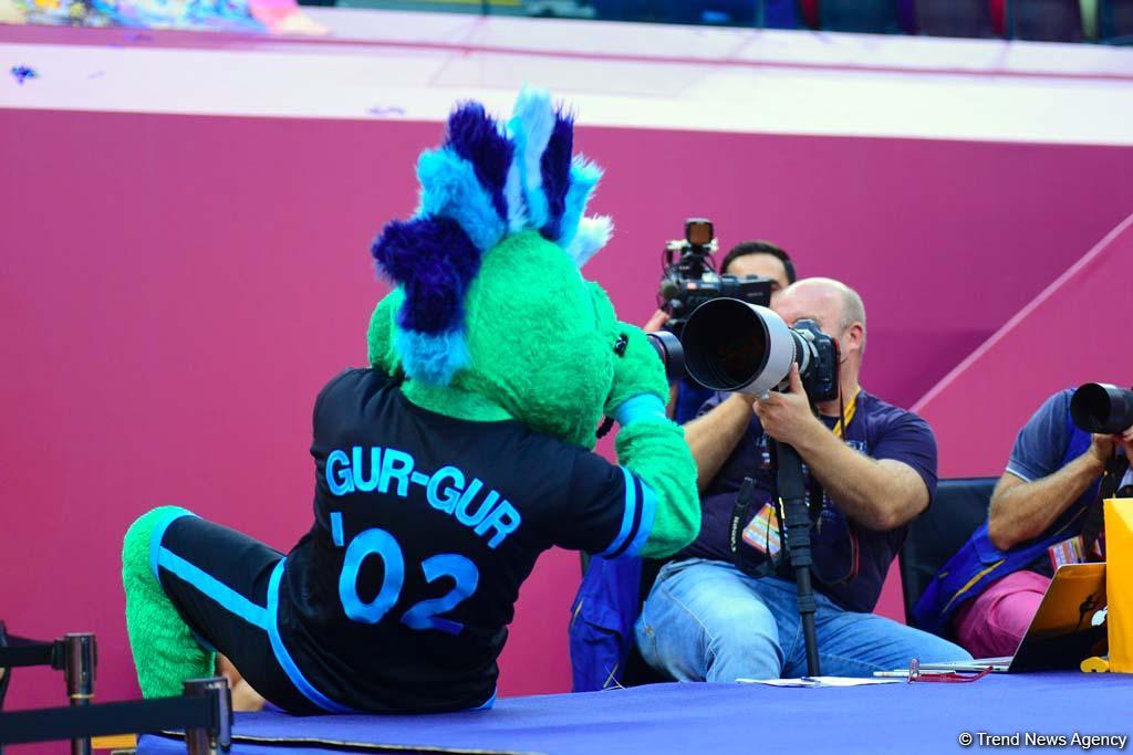 Best moments of 2nd day of Rhythmic Gymnastics World Championships in Baku (PHOTO)
