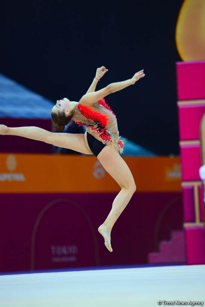 Best moments of 2nd day of Rhythmic Gymnastics World Championships in Baku (PHOTO)