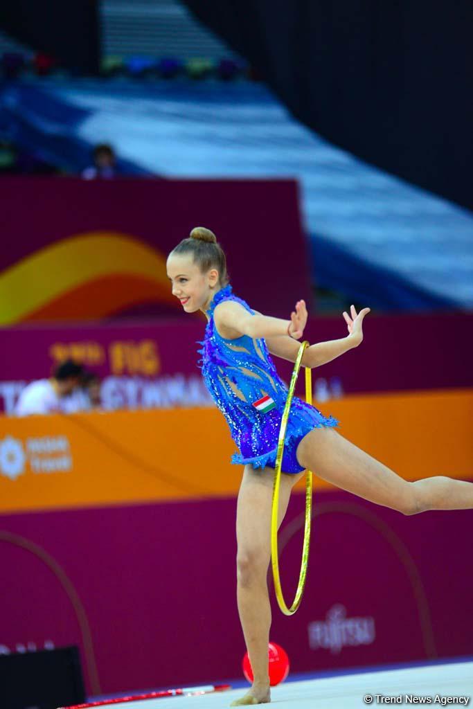 Best moments of 2nd day of Rhythmic Gymnastics World Championships in Baku (PHOTO)