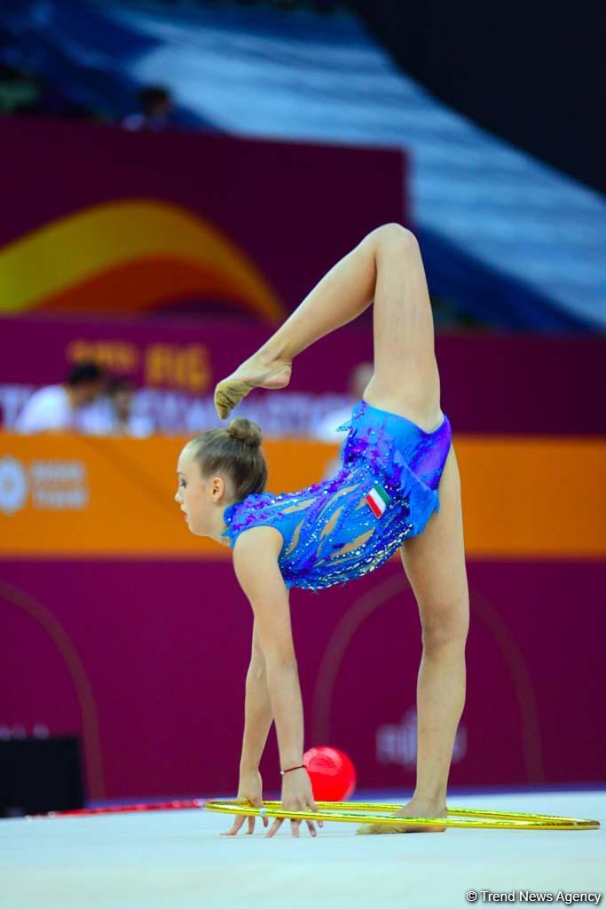 Best moments of 2nd day of Rhythmic Gymnastics World Championships in Baku (PHOTO)