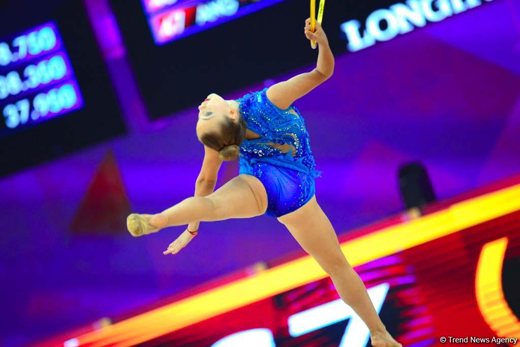 Best moments of 2nd day of Rhythmic Gymnastics World Championships in Baku (PHOTO)