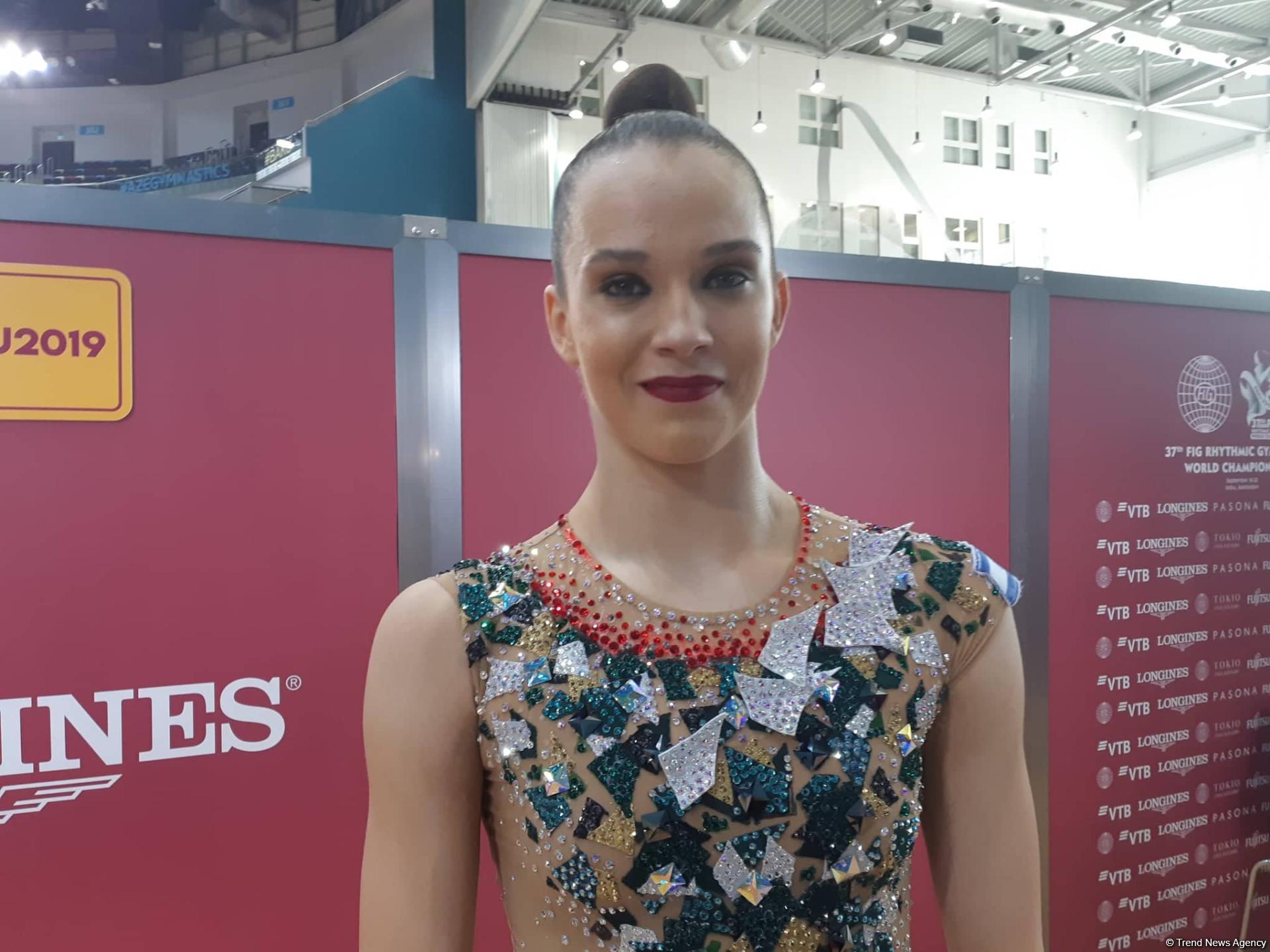 Gymnast: Baku brought Israeli team luck at World Championships