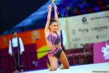 Competitions of 37th Rhythmic Gymnastics World Championships underway in Baku (PHOTO)