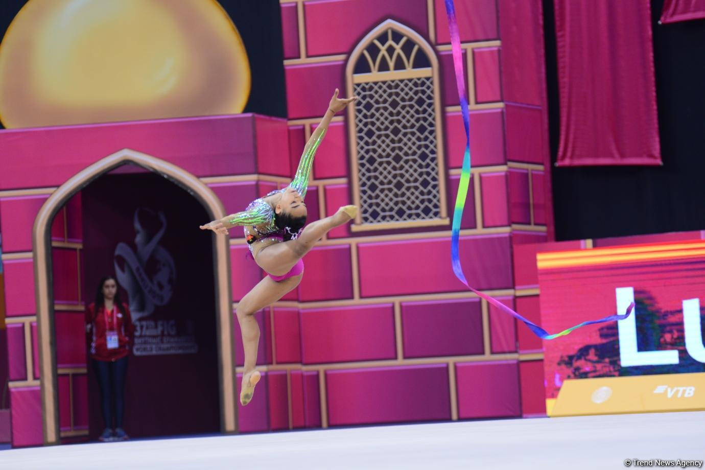 Day 3 of competitions in 37th Rhythmic Gymnastics World Championships kicks off in Baku (PHOTO)