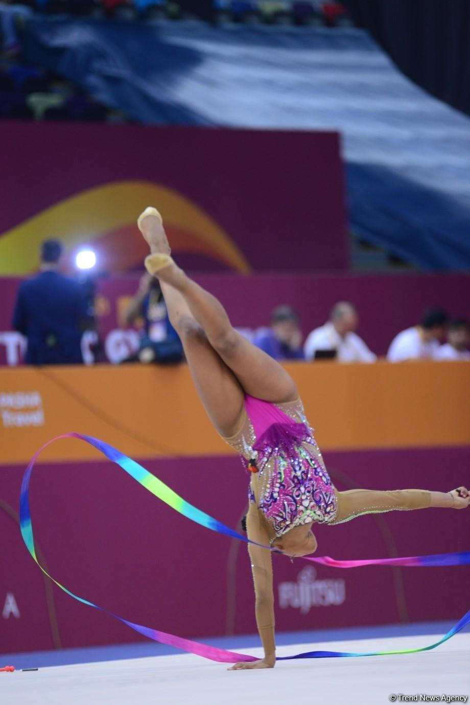 Day 3 of competitions in 37th Rhythmic Gymnastics World Championships kicks off in Baku (PHOTO)