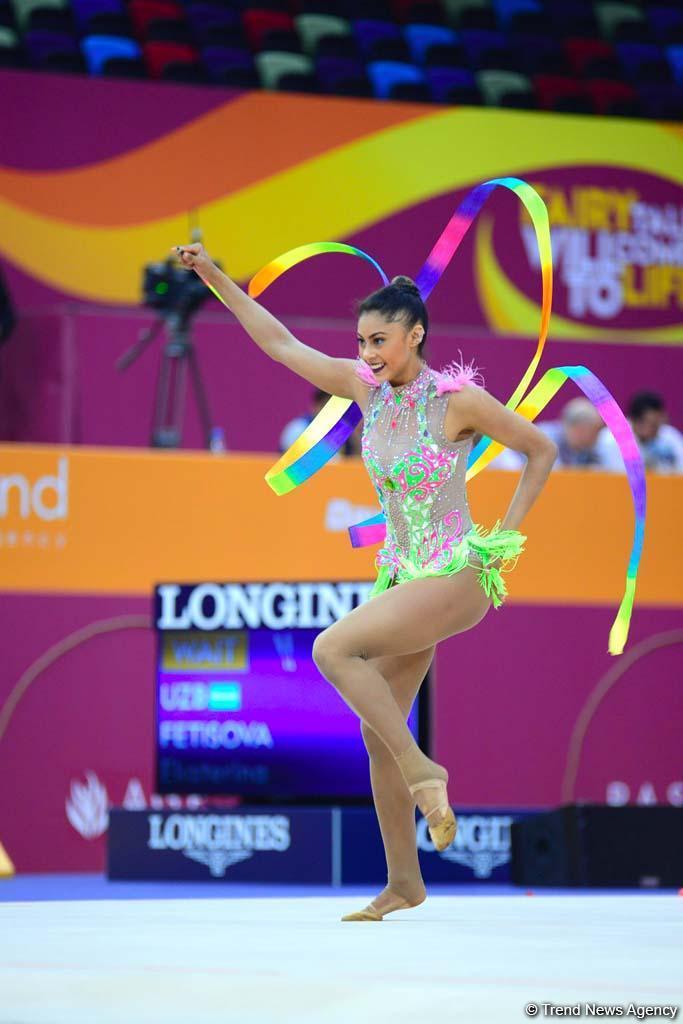 Day 3 of competitions in 37th Rhythmic Gymnastics World Championships kicks off in Baku (PHOTO)