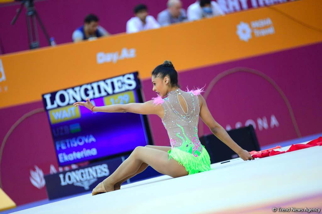 Day 3 of competitions in 37th Rhythmic Gymnastics World Championships kicks off in Baku (PHOTO)