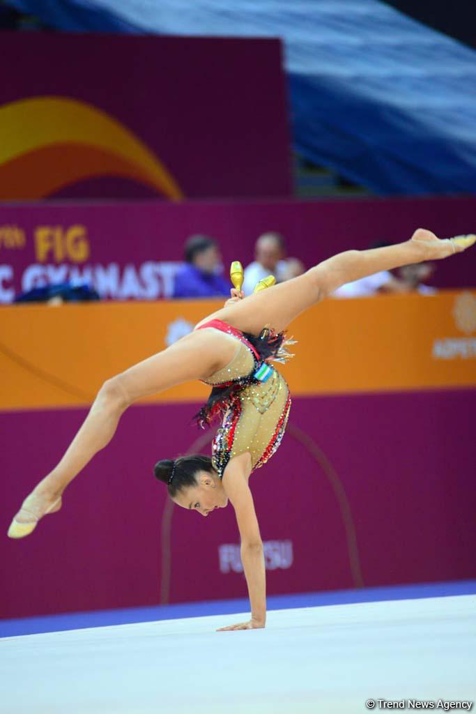 Day 3 of competitions in 37th Rhythmic Gymnastics World Championships kicks off in Baku (PHOTO)