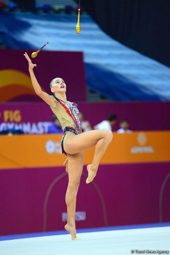 Day 3 of competitions in 37th Rhythmic Gymnastics World Championships kicks off in Baku (PHOTO)