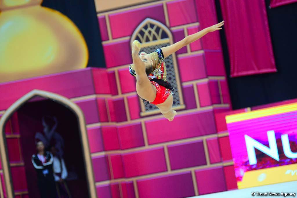Day 3 of competitions in 37th Rhythmic Gymnastics World Championships kicks off in Baku (PHOTO)
