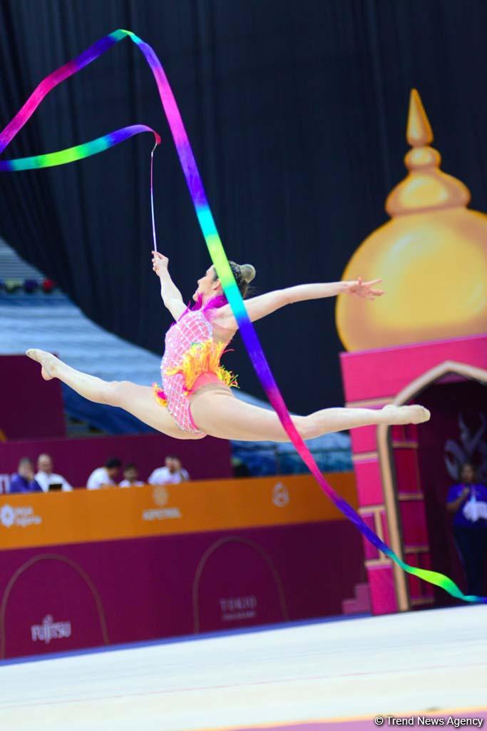 Day 3 of competitions in 37th Rhythmic Gymnastics World Championships kicks off in Baku (PHOTO)