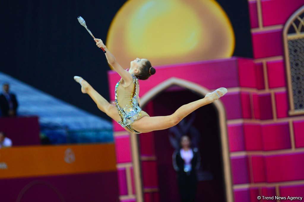 Day 3 of competitions in 37th Rhythmic Gymnastics World Championships kicks off in Baku (PHOTO)