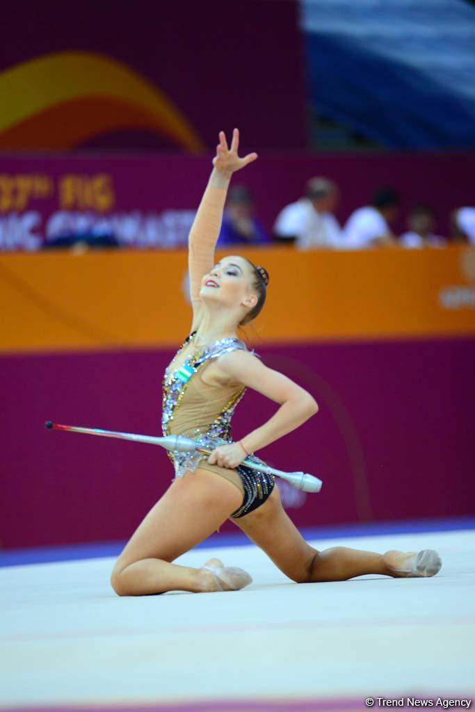 Day 3 of competitions in 37th Rhythmic Gymnastics World Championships kicks off in Baku (PHOTO)