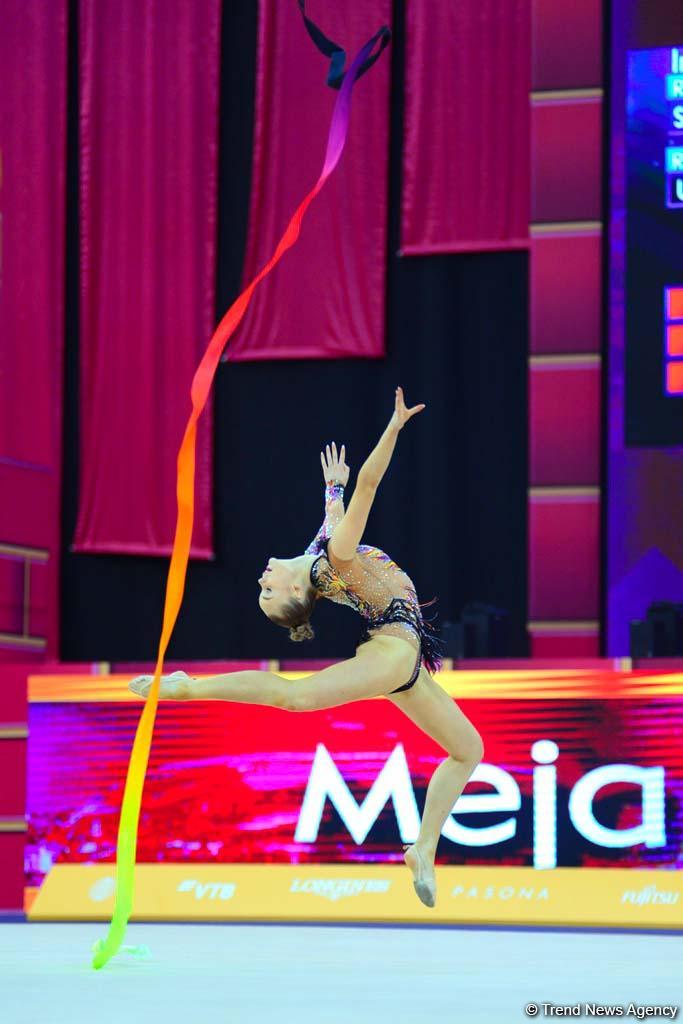 Day 3 of competitions in 37th Rhythmic Gymnastics World Championships kicks off in Baku (PHOTO)