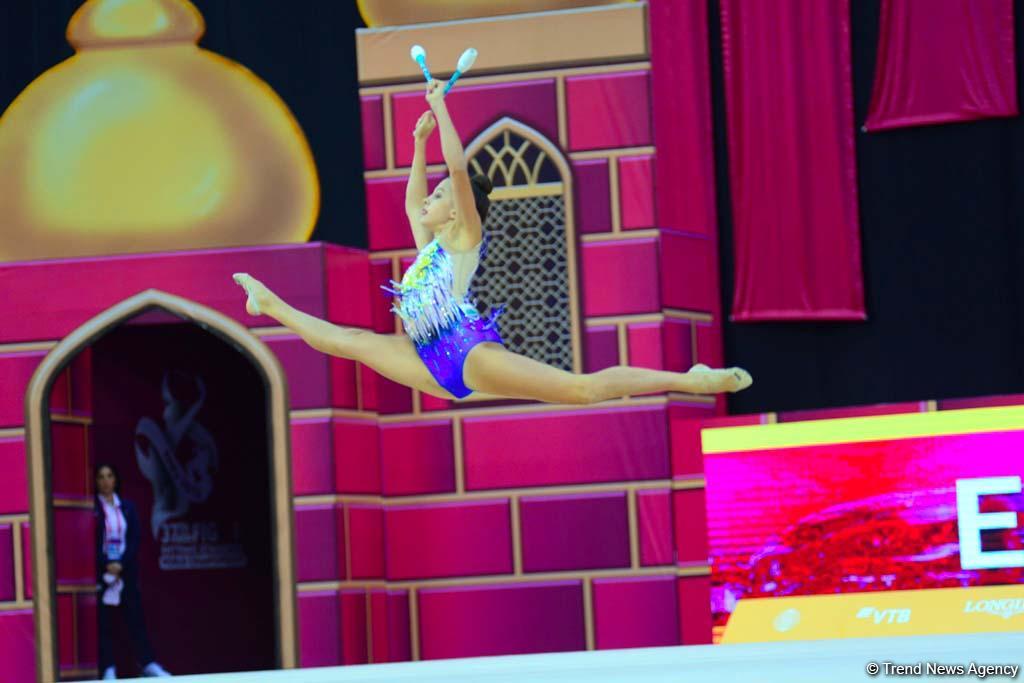 Day 3 of competitions in 37th Rhythmic Gymnastics World Championships kicks off in Baku (PHOTO)
