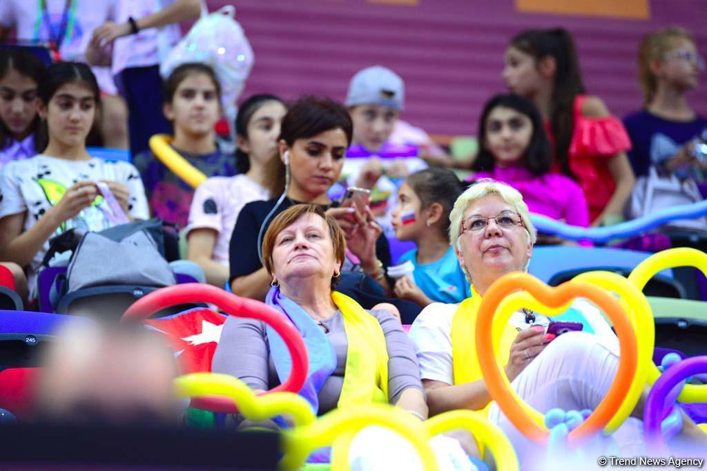 Competitions of 37th Rhythmic Gymnastics World Championships underway in Baku (PHOTO)
