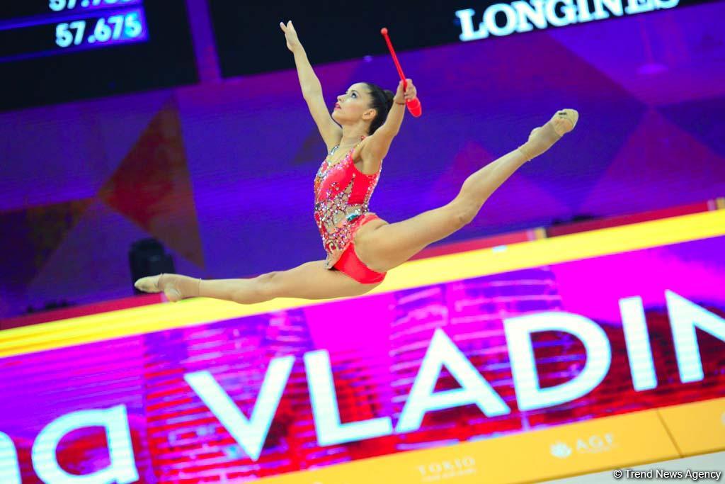 Competitions of 37th Rhythmic Gymnastics World Championships underway in Baku (PHOTO)