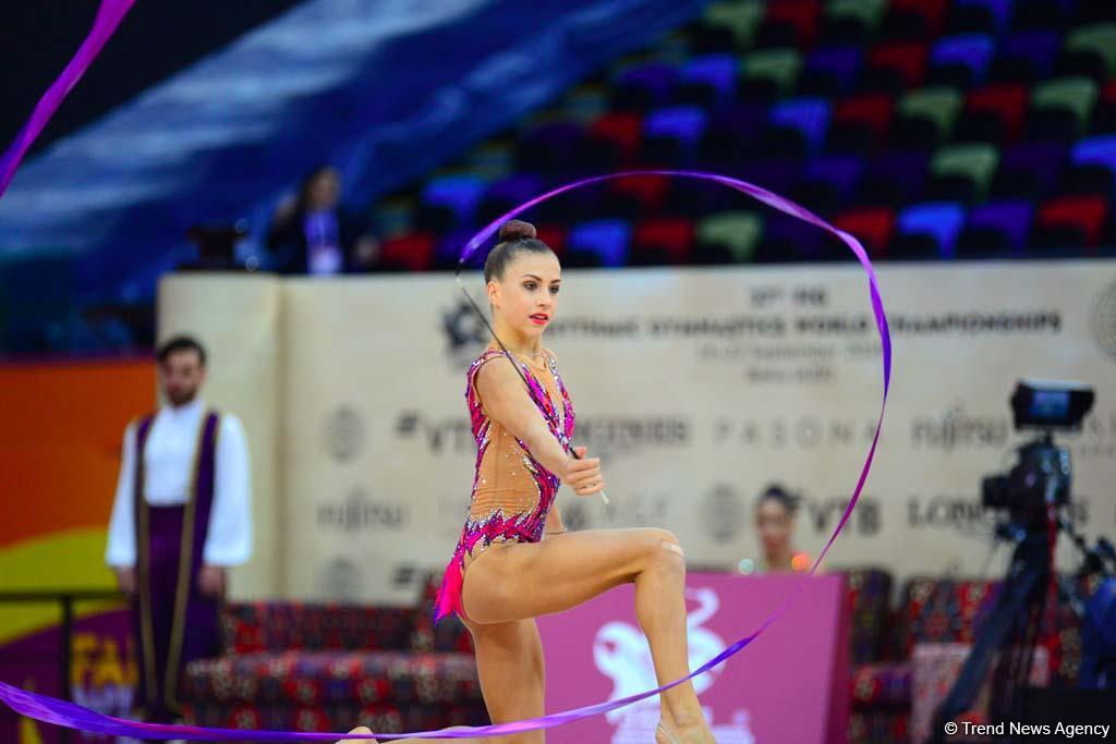 Competitions of 37th Rhythmic Gymnastics World Championships underway in Baku (PHOTO)
