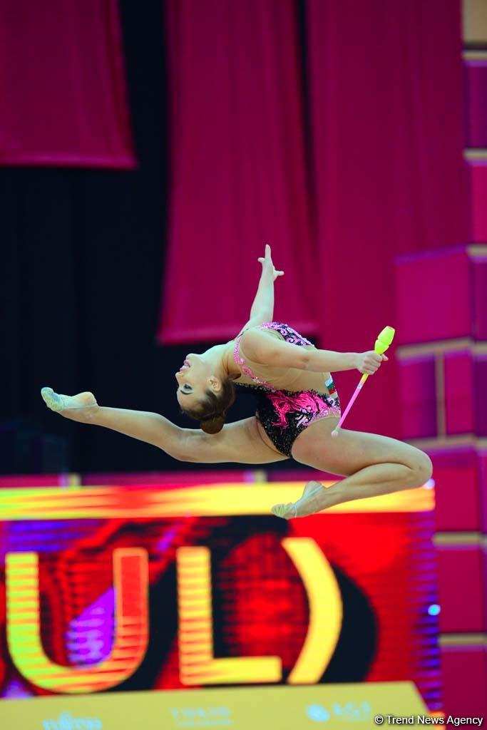 Competitions of 37th Rhythmic Gymnastics World Championships underway in Baku (PHOTO)