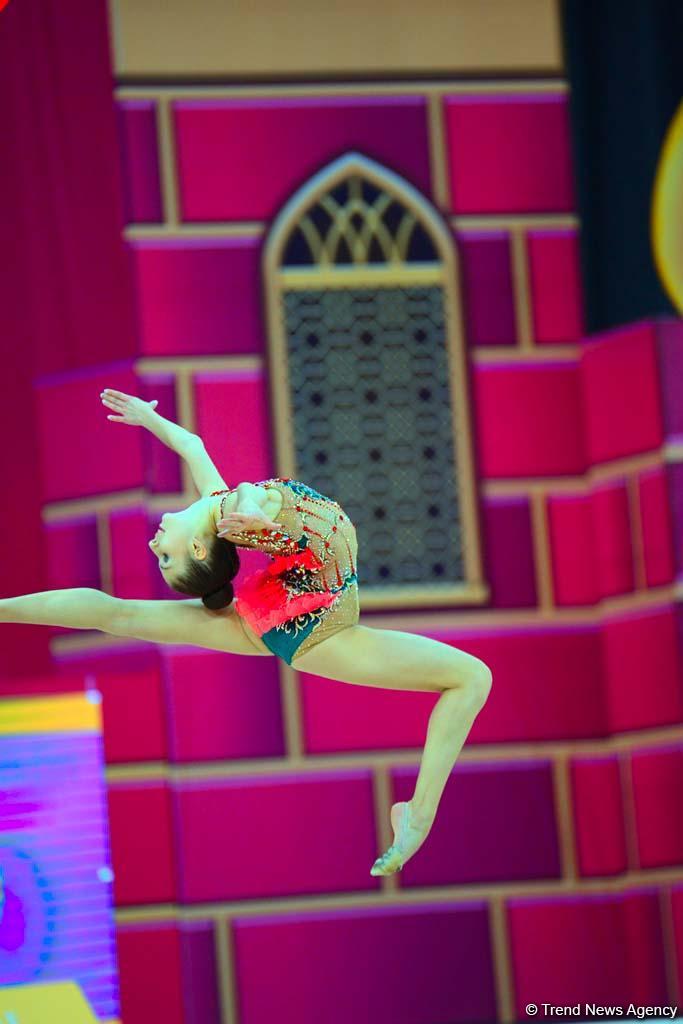 Competitions of 37th Rhythmic Gymnastics World Championships underway in Baku (PHOTO)