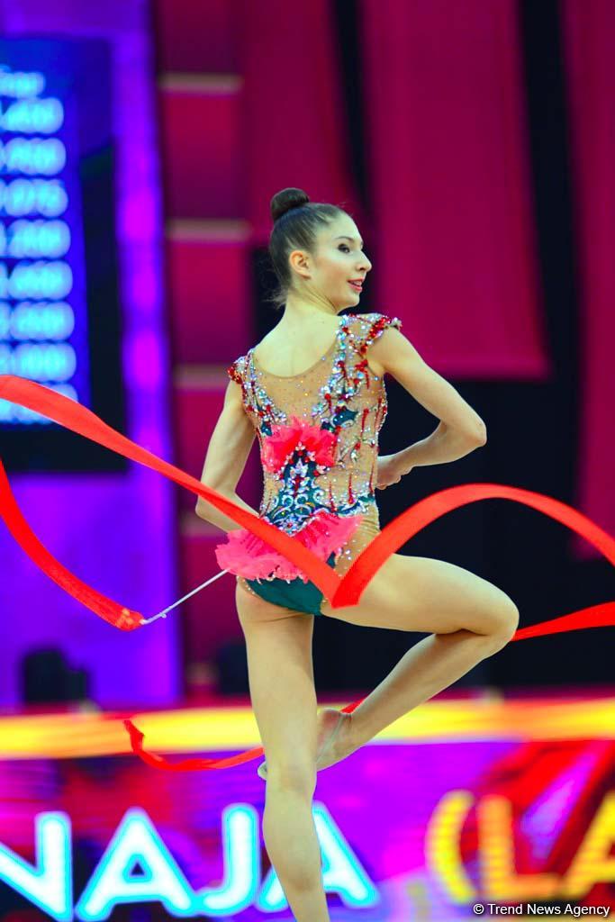 Competitions of 37th Rhythmic Gymnastics World Championships underway in Baku (PHOTO)